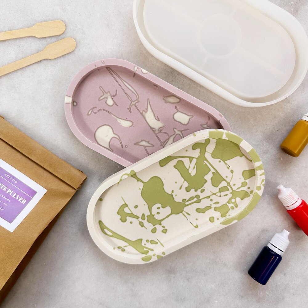 DIY ovale bakker støbekit